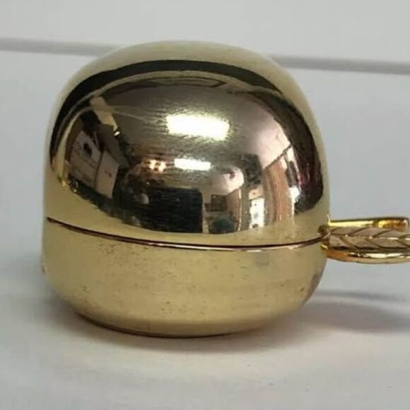 Rumours Gold Mini Apple Clock - Picture 6 of 8